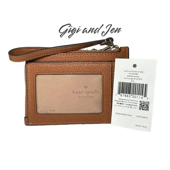 Kate Spade Tan Leather Wallet - Picture 3 of 6